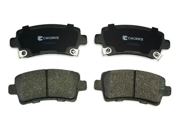 Brake Pad Set, disc brake (C12CR0070)