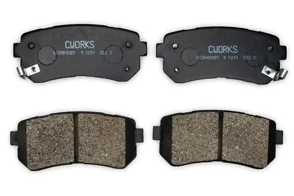 Brake Pad Set, disc brake (C12NR0027)
