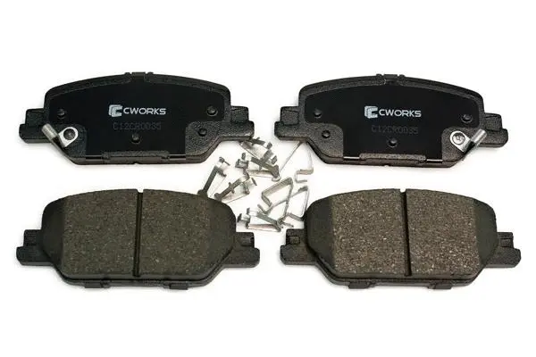 Brake Pad Set, disc brake (C12CR0035)