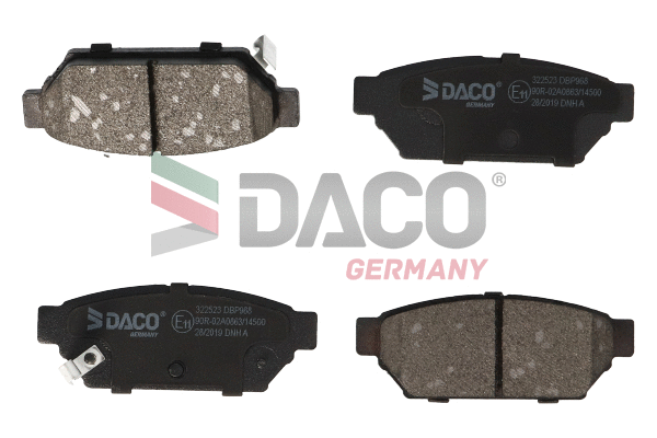 Brake Pad Set, disc brake (322523)