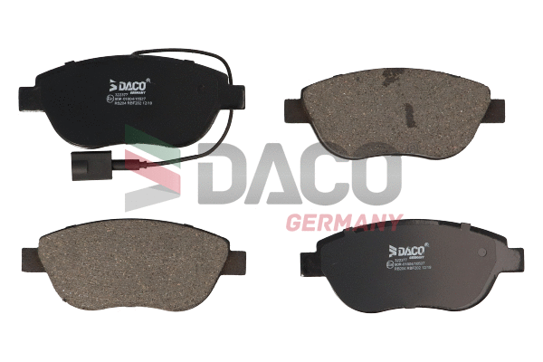 Brake Pad Set, disc brake (322377)