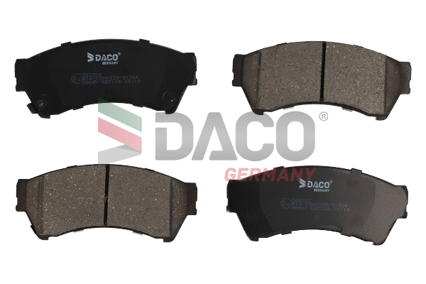 Brake Pad Set, disc brake (322222)