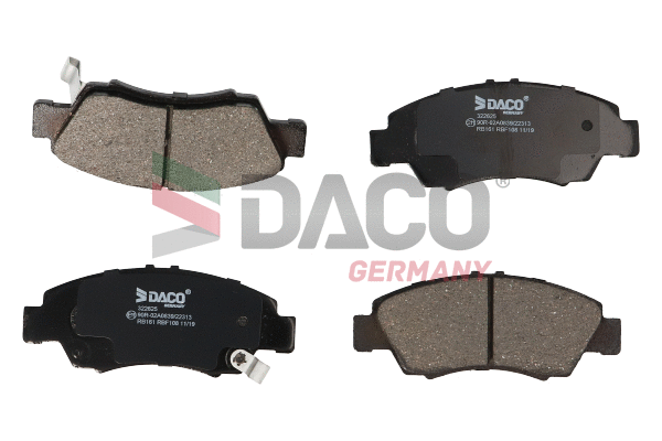 Brake Pad Set, disc brake (322625)