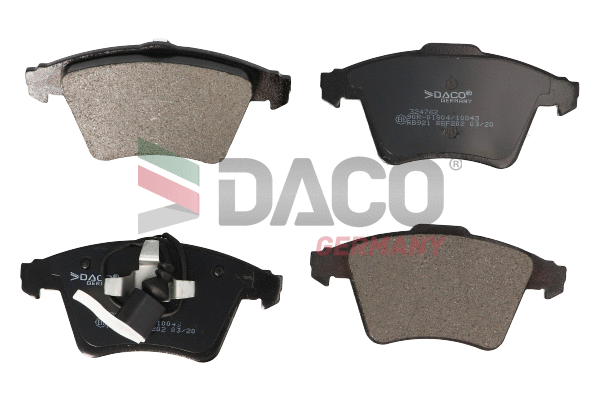Brake Pad Set, disc brake (324762)