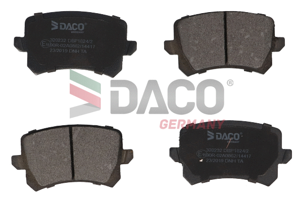 Brake Pad Set, disc brake (320232)