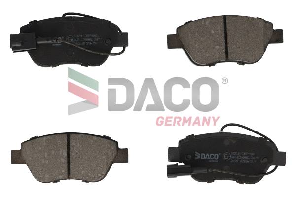 Brake Pad Set, disc brake (320511)