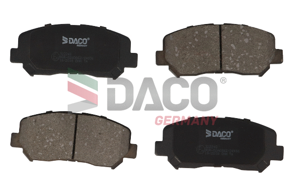 Brake Pad Set, disc brake (322248)