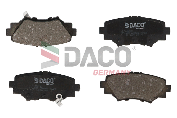 Brake Pad Set, disc brake (322241)