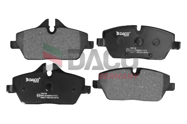 Brake Pad Set, disc brake (320330)