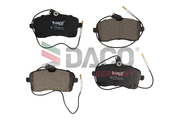 Brake Pad Set, disc brake (323743)