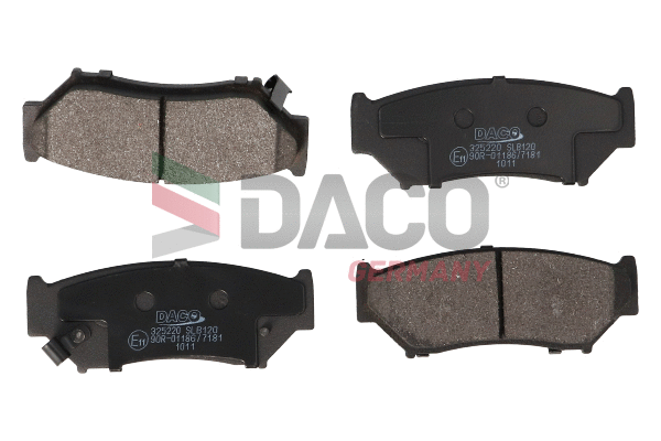 Brake Pad Set, disc brake (325220)