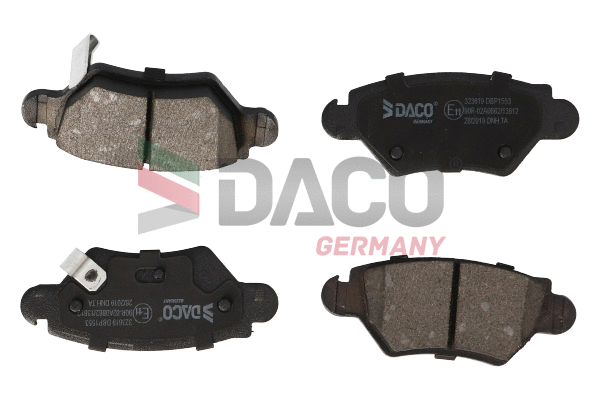 Brake Pad Set, disc brake (323619)