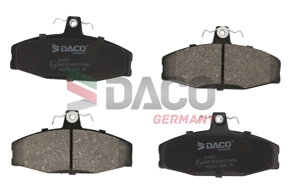 Brake Pad Set, disc brake (324303)