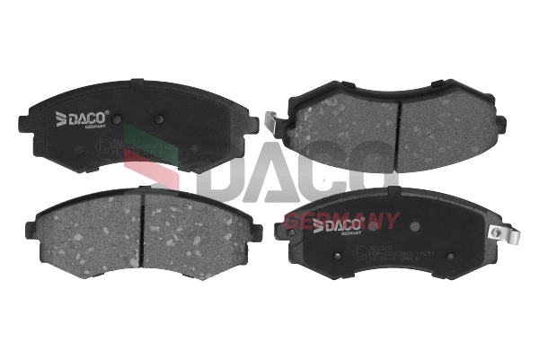 Brake Pad Set, disc brake (321320)