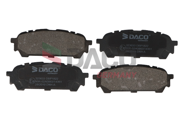Brake Pad Set, disc brake (323633)
