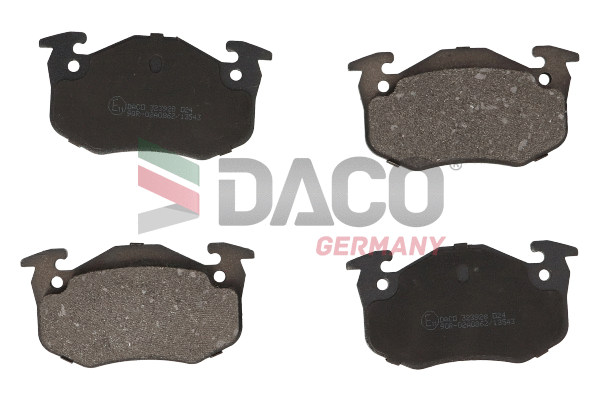 Brake Pad Set, disc brake (323928)