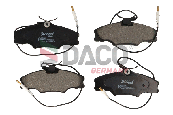 Brake Pad Set, disc brake (323729)