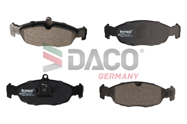 Brake Pad Set, disc brake (323609)