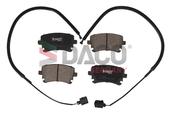 Brake Pad Set, disc brake (320204)