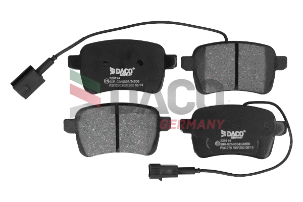 Brake Pad Set, disc brake (320114)