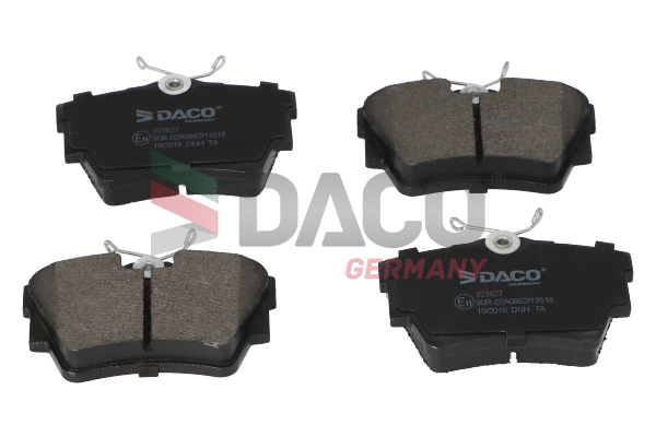 Brake Pad Set, disc brake (323627)