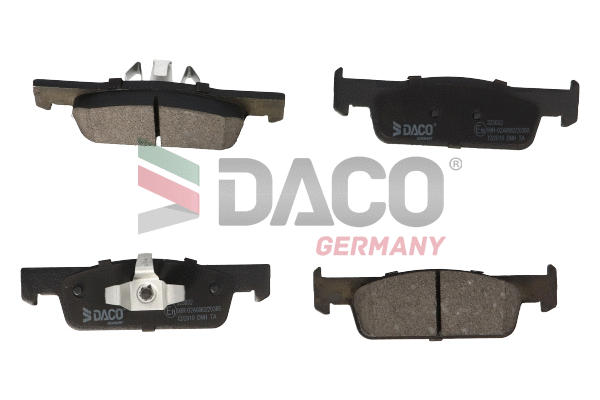 Brake Pad Set, disc brake (323032)