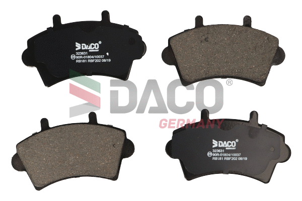 Brake Pad Set, disc brake (323631)