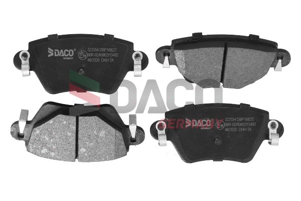 Brake Pad Set, disc brake (322554)