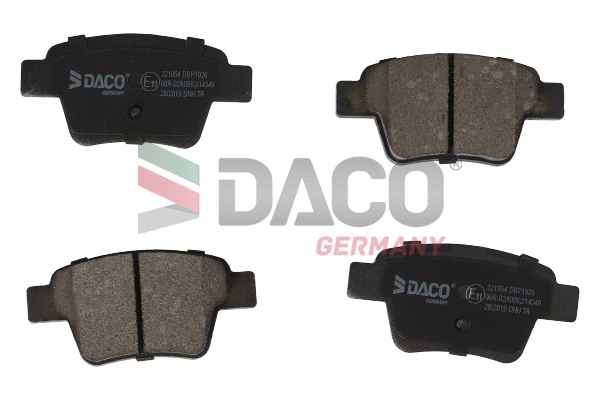 Brake Pad Set, disc brake (321954)