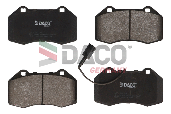 Brake Pad Set, disc brake (320109)