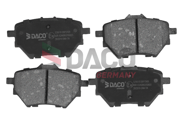 Brake Pad Set, disc brake (320618)