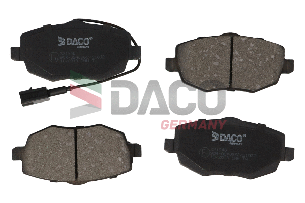 Brake Pad Set, disc brake (321940)