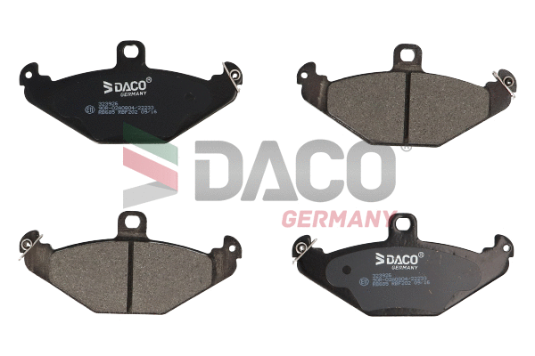 Brake Pad Set, disc brake (323926)