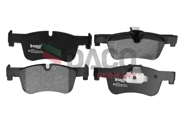 Brake Pad Set, disc brake (320333)