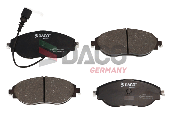 Brake Pad Set, disc brake (320223)