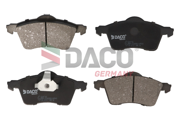 Brake Pad Set, disc brake (324736)