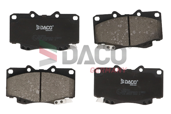 Brake Pad Set, disc brake (323941)