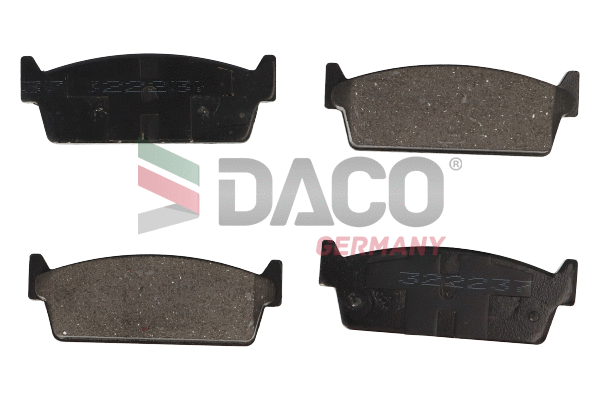 Brake Pad Set, disc brake (322237)