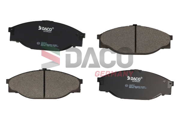 Brake Pad Set, disc brake (323907)