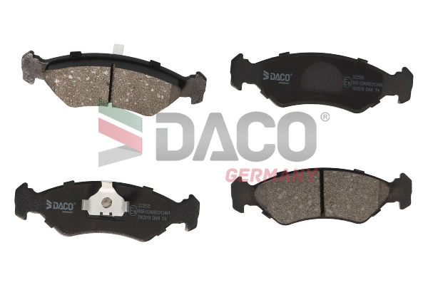 Brake Pad Set, disc brake (322535)