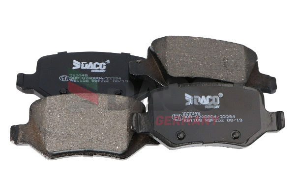 Brake Pad Set, disc brake (323348)