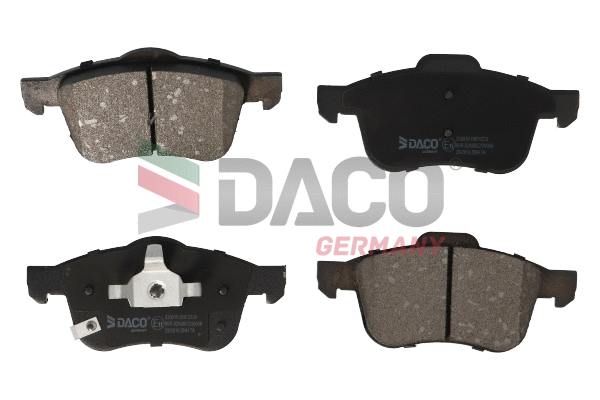 Brake Pad Set, disc brake (320916)