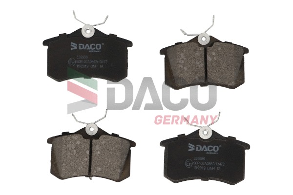 Brake Pad Set, disc brake (329986)
