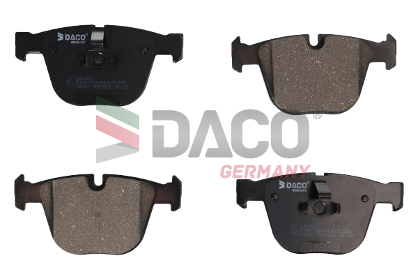 Brake Pad Set, disc brake (320302)