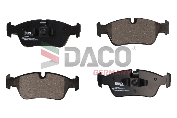 Brake Pad Set, disc brake (320306)