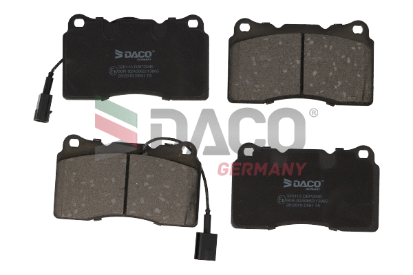 Brake Pad Set, disc brake (320113)