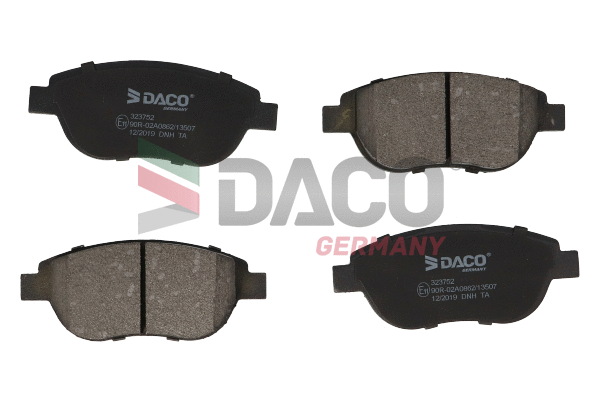 Brake Pad Set, disc brake (323752)