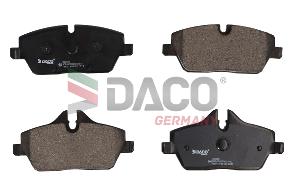 Brake Pad Set, disc brake (320303)