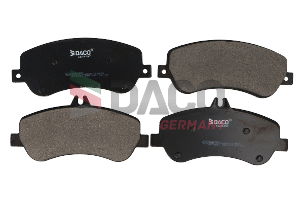 Brake Pad Set, disc brake (322329)