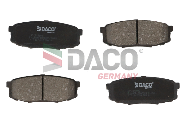 Brake Pad Set, disc brake (323950)